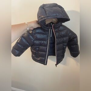 Moncler Aubert puffer jacket navy size 18-24 months